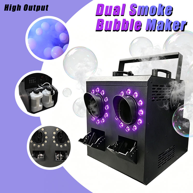 Bubble Machine Outdoor - LED DMX512 Remote Control Electric 2000W