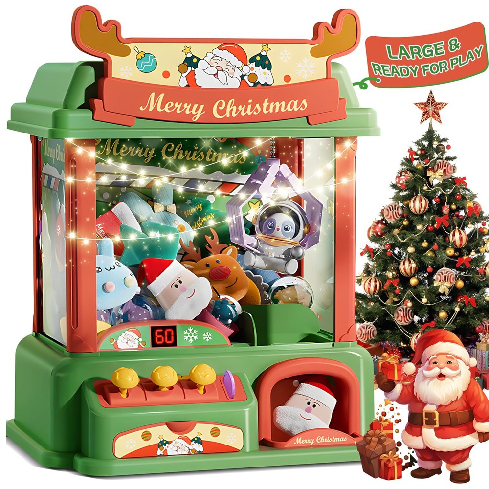 Christmas Claw Machine For Kid - đánh giá và giá Kids Toys Vending Machine