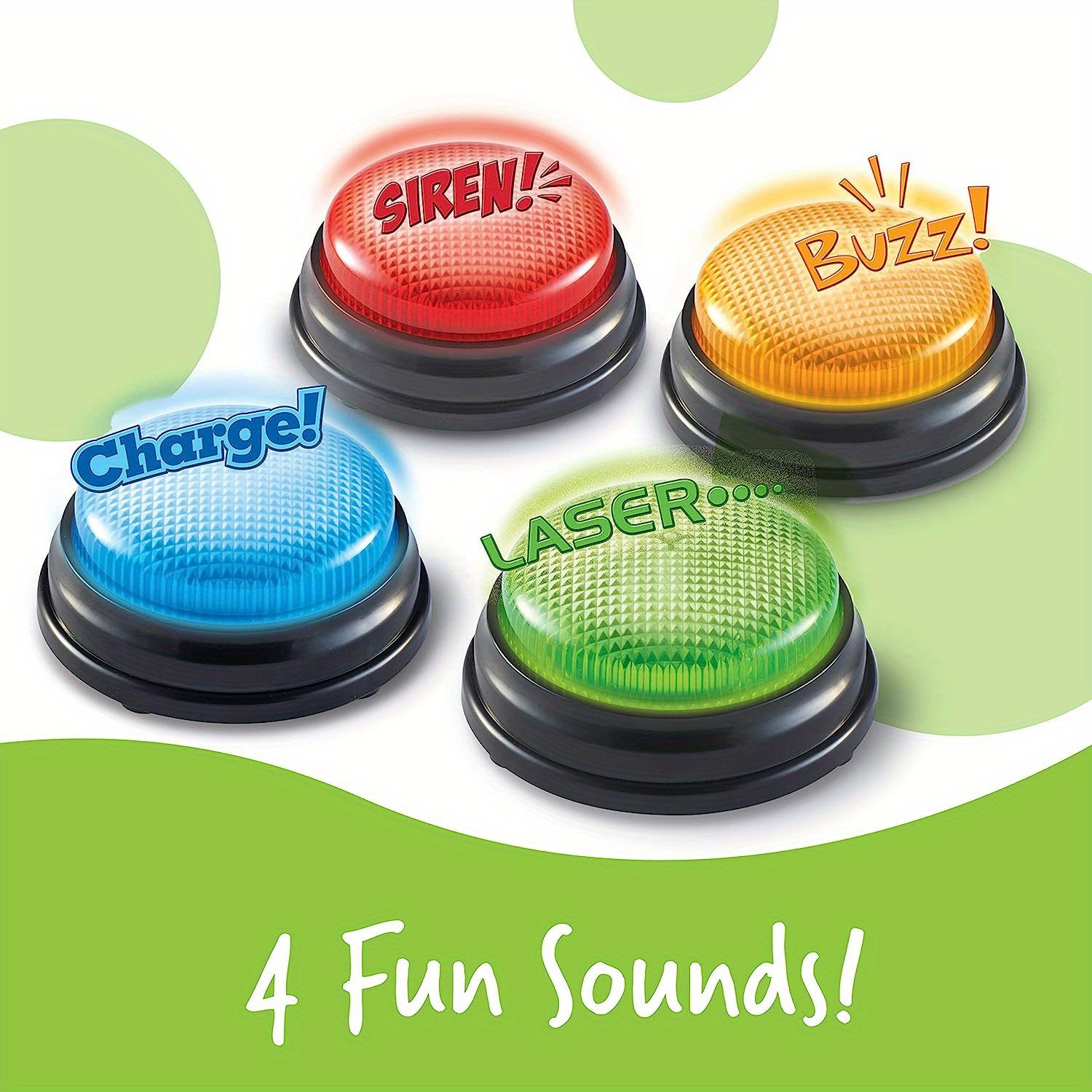 4pcs Lights and Sounds Buzzers - đánh giá và giá Kids Toys And Games