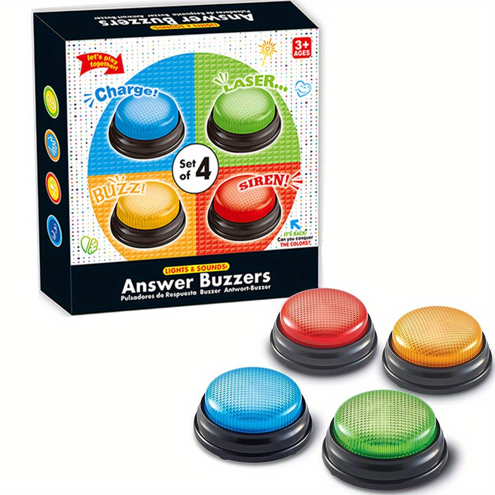 4pcs Lights and Sounds Buzzers - đánh giá và giá Kids Toys And Games