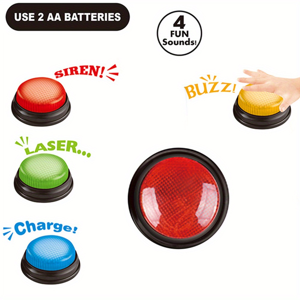 4pcs Lights and Sounds Buzzers - đánh giá và giá Kids Toys And Games