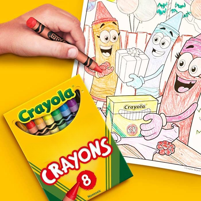 8/24 Colors Crayons Box, Safe  - đánh giá và giá Crayola Art Supply