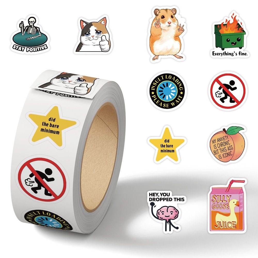 500pcs Funny Emotion Meme Stic - đánh giá và giá Kids Toys Laptop