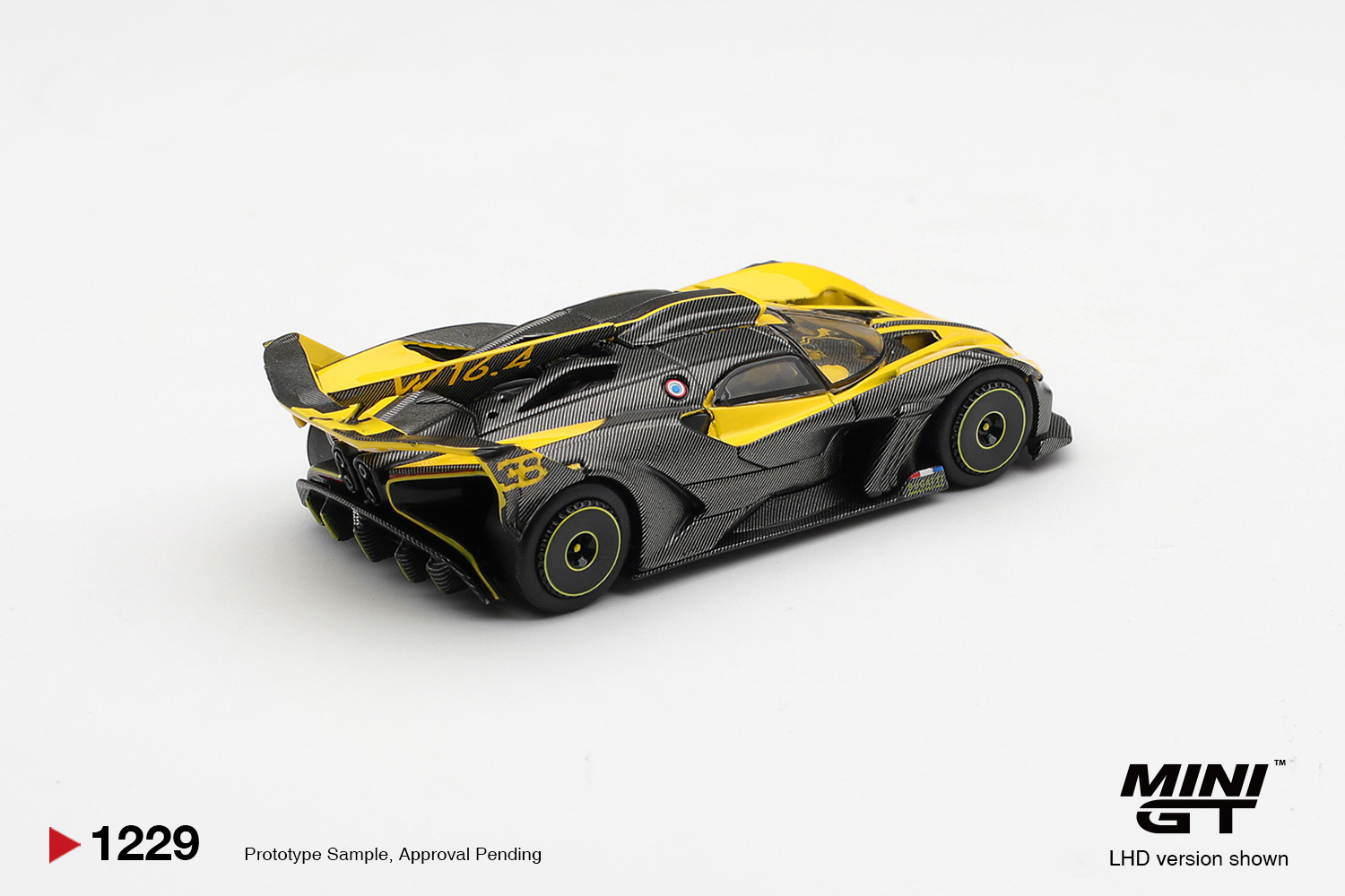 MINIGT 1/64 Bugatti Bolide Yel - đánh giá và giá Kids Toys Boys