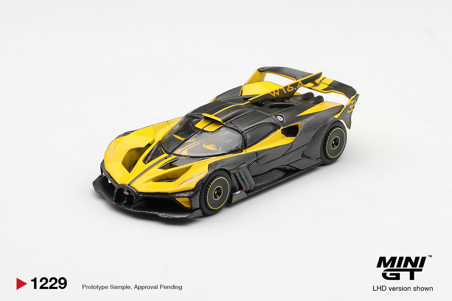 MINIGT 1/64 Bugatti Bolide Yel - đánh giá và giá Kids Toys Boys