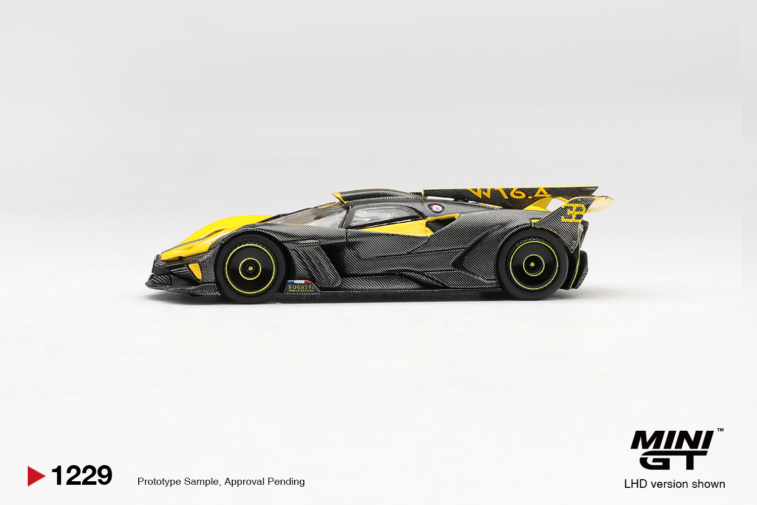MINIGT 1/64 Bugatti Bolide Yel - đánh giá và giá Kids Toys Boys