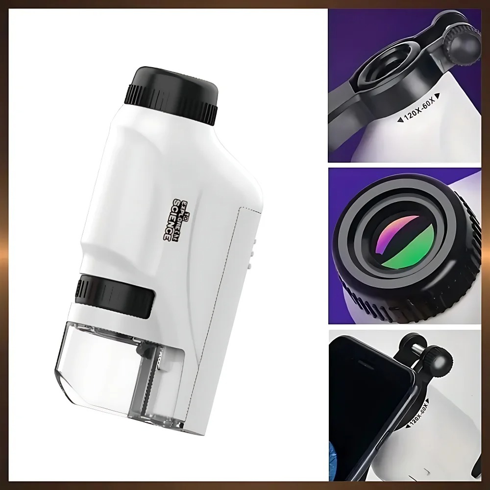 XC Microscope 60-120x Lab Hand - đánh giá và giá Microscope Kids Science
