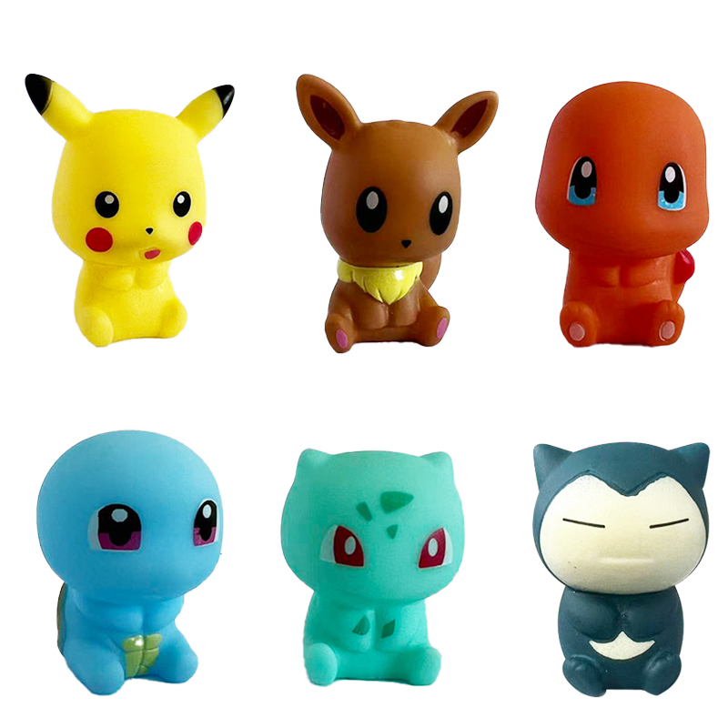 6Pcs Pokemon Bath Toys Pikachu - đánh giá và giá Kids Toys 3 Year Old