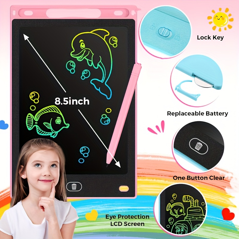 30pcs of 8.5 Inch LCD Drawing  - đánh giá và giá Learning Tablet Kids