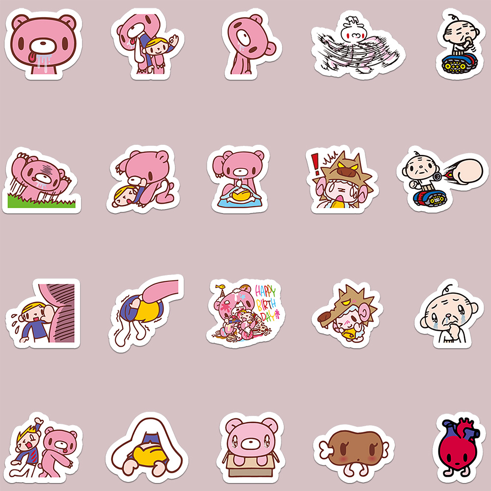40pcs Cartoon Gloomy Bear & CH - đánh giá và giá Kids Toys Laptop
