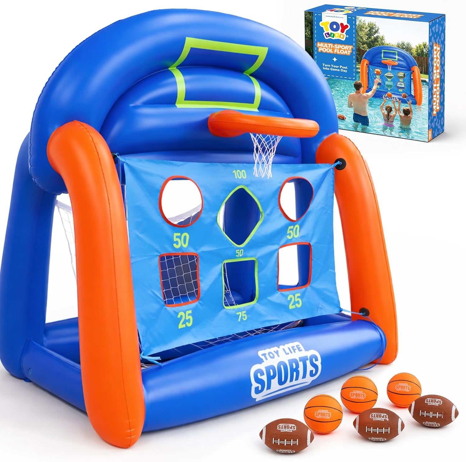 Multi-Sport Pool Games Inflata - đánh giá và giá Kids Toys And Games