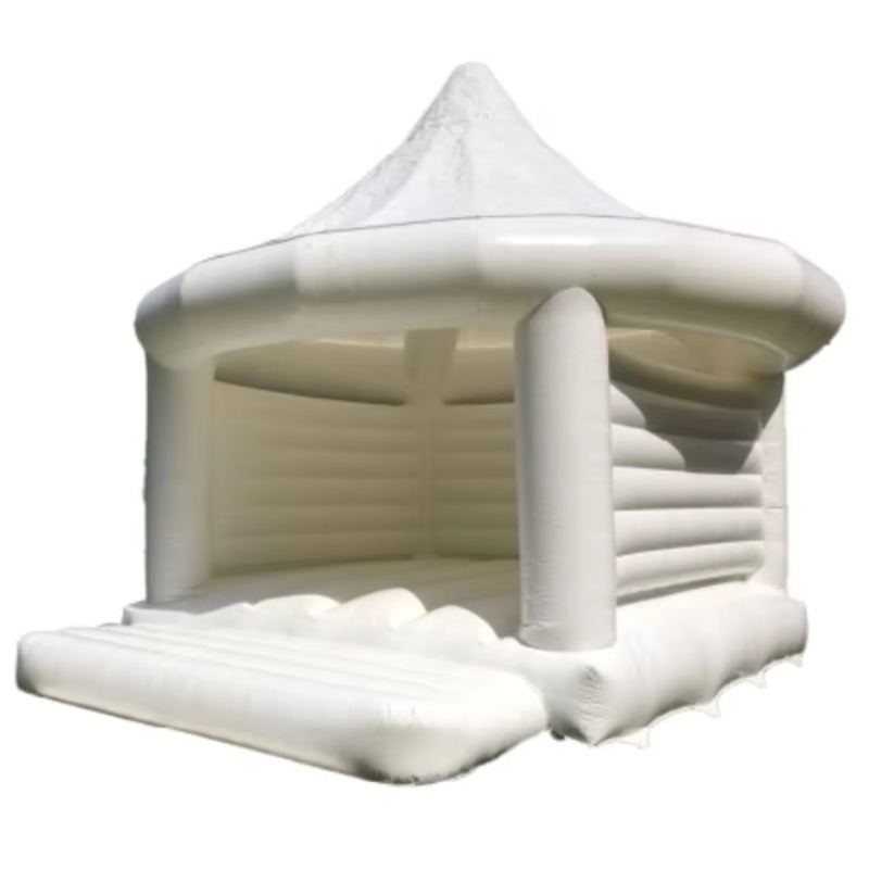 Inflatable White Wedding Bounc - đánh giá và giá Kids Toys And Games