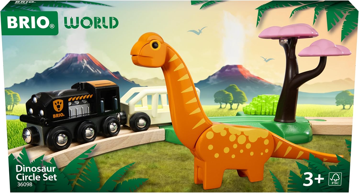 12-Piece Dinosaur Train Circle - đánh giá và giá Toy Train Track Set