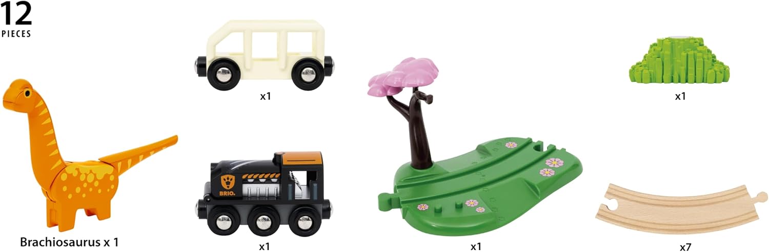 12-Piece Dinosaur Train Circle - đánh giá và giá Toy Train Track Set