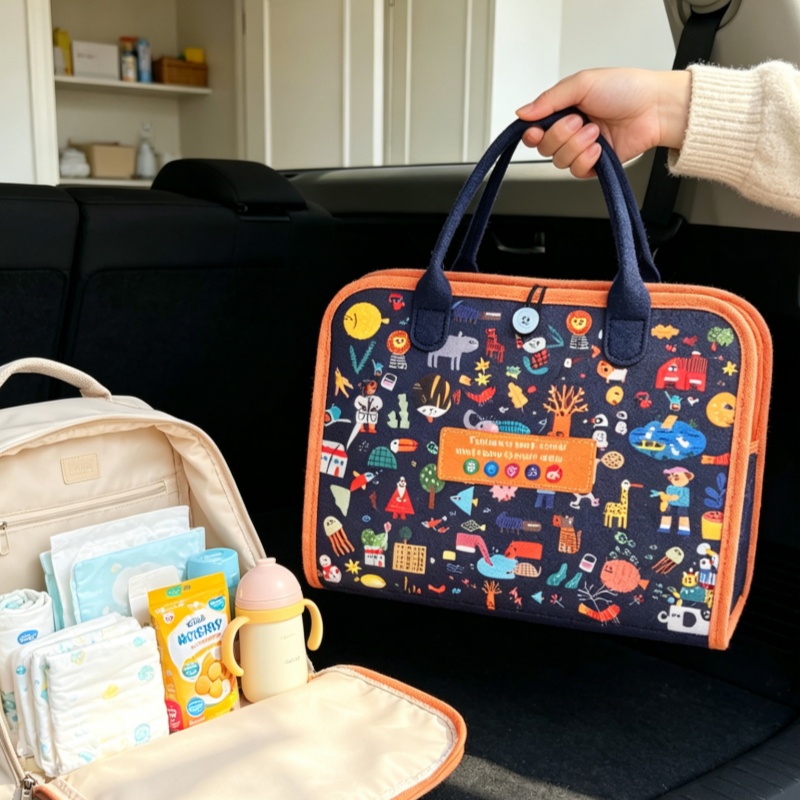 Cartoon City Busy Board Felt Q - đánh giá và giá Kids Zip Toys