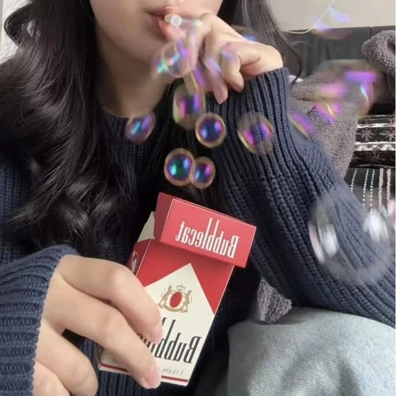 INS Funny Strange Cigarette Bo - đánh giá và giá Bubble Machine Outdoor