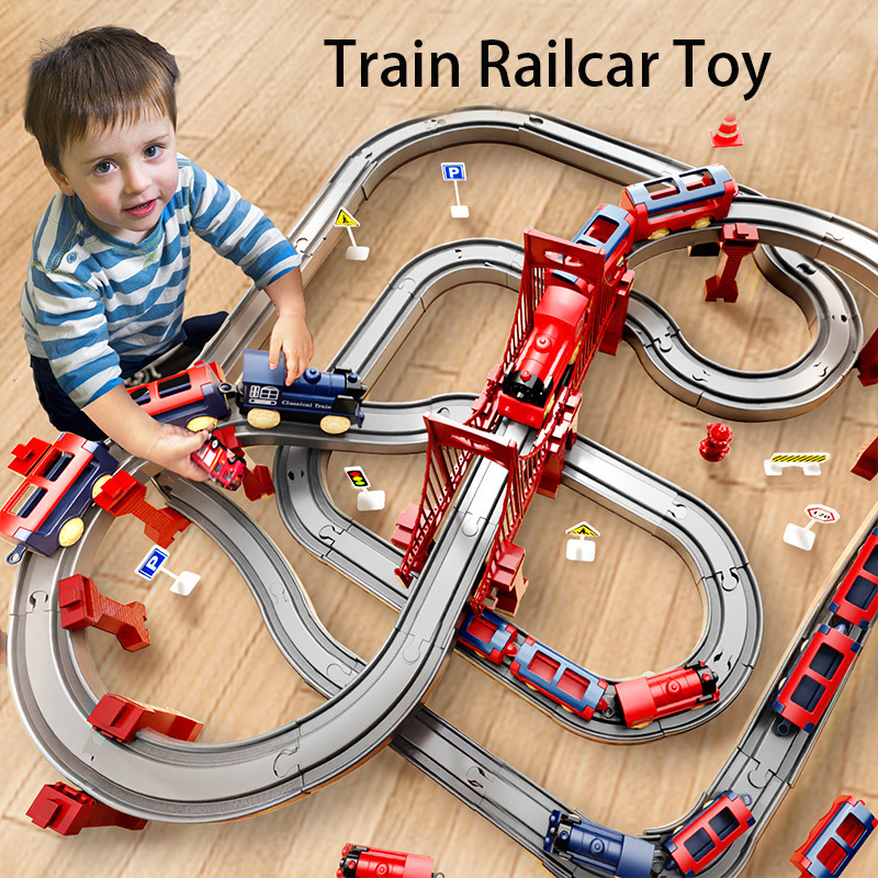 44Pcs/set Electric Train Track - đánh giá và giá Toy Train Track Set
