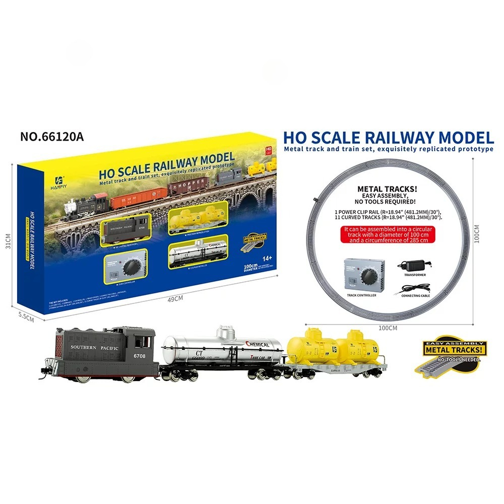 HO Scale Metal Rail Train Mode - đánh giá và giá Toy Train Track Set