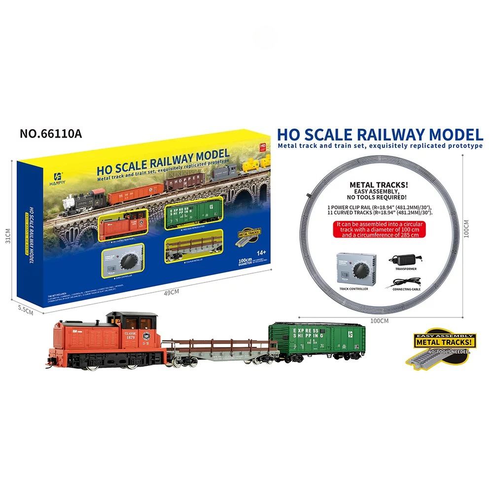 HO Scale Metal Rail Train Mode - đánh giá và giá Toy Train Track Set