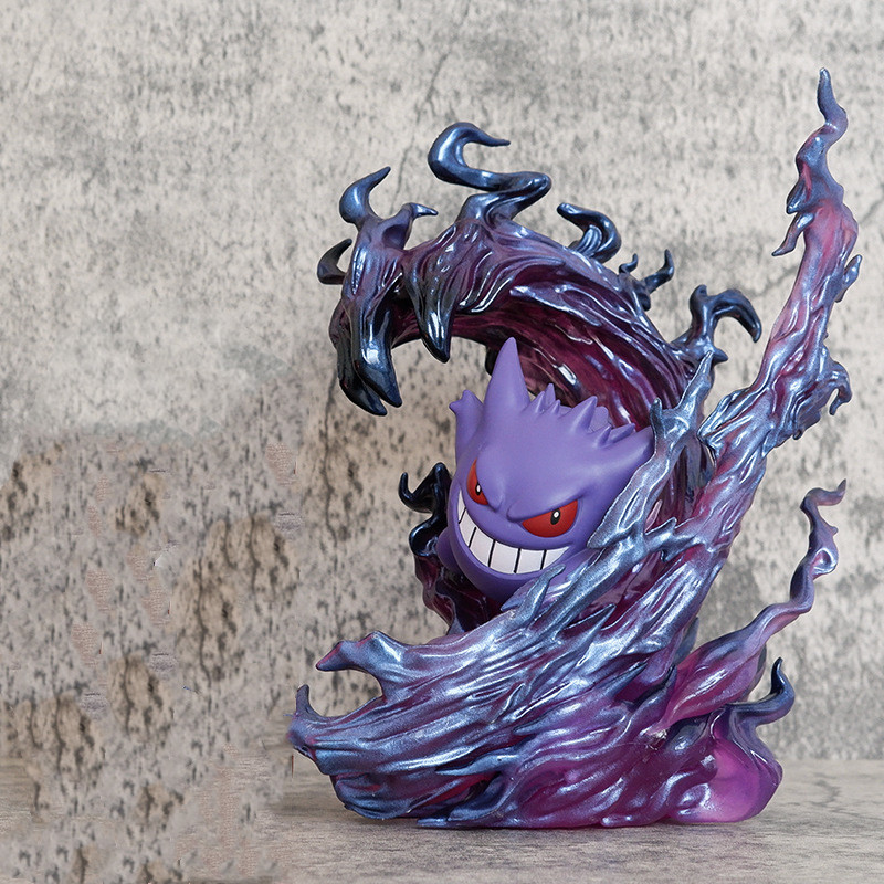 19cm Anime Pokemon Gengar Batt - đánh giá và giá Kids Toys And Games