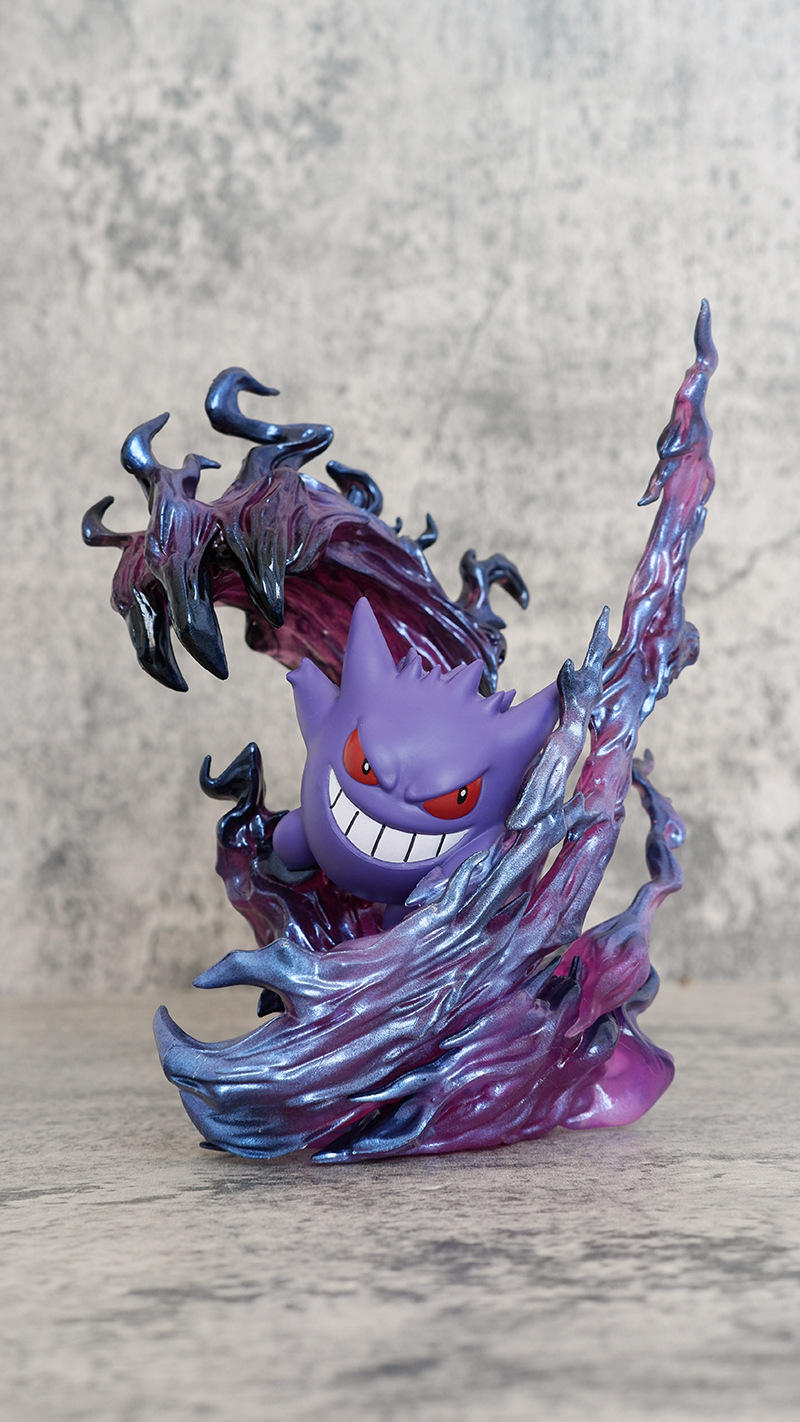 19cm Anime Pokemon Gengar Batt - đánh giá và giá Kids Toys And Games