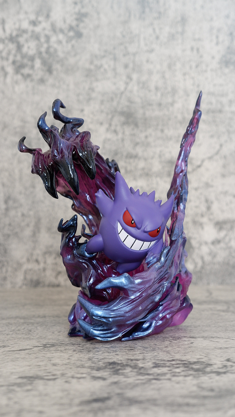 19cm Anime Pokemon Gengar Batt - đánh giá và giá Kids Toys And Games