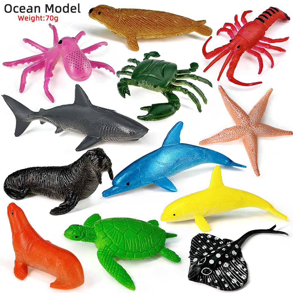 12pcs Ocean Sea Life Set Anima - đánh giá và giá Kids Toys 3 Year Old