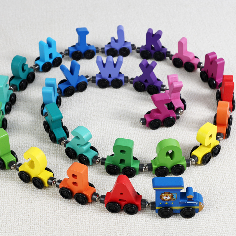 Children'S Wooden Magnetic Col - đánh giá và giá Toy Train Track Set