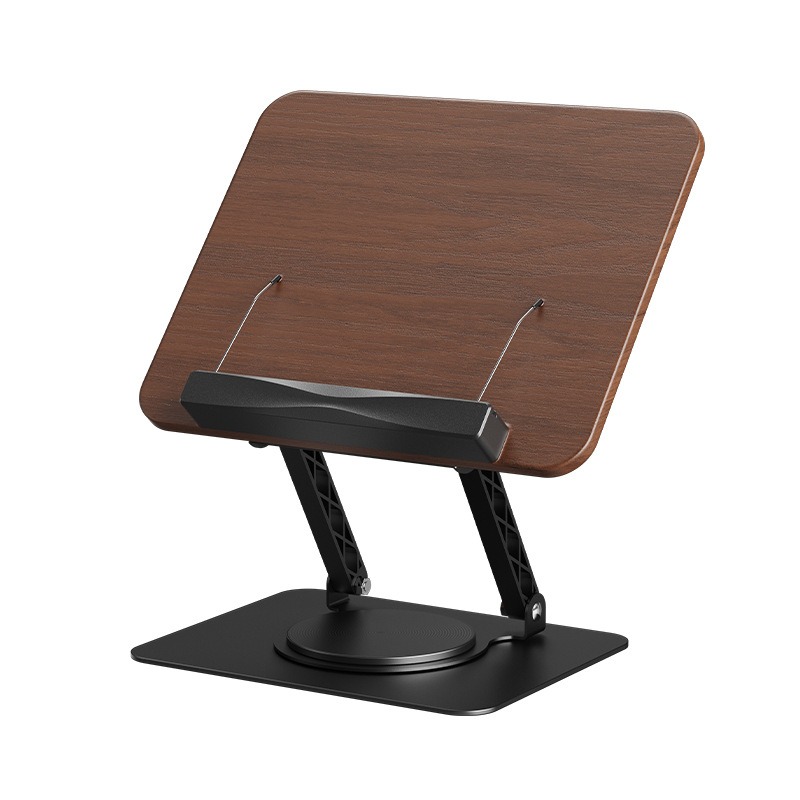 Rotatable Wood Grain Book Stan - đánh giá và giá Learning Tablet Kids