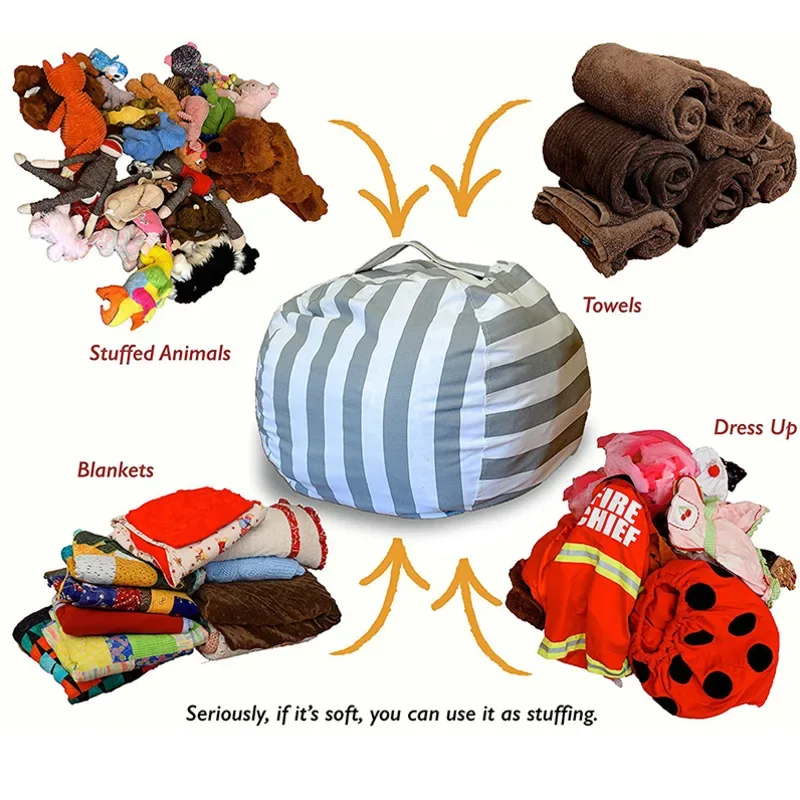 New Bean Bag Storage Stuffed A - đánh giá và giá Kids Zip Toys