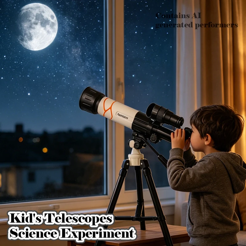 Kid's Telescopes 40X Science E - đánh giá và giá Microscope Kids Science
