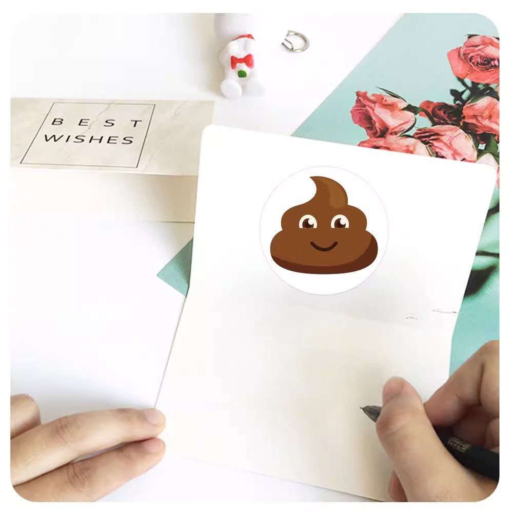 100-500pcs Funny Poop Cartoon  - đánh giá và giá Kids Toys Laptop