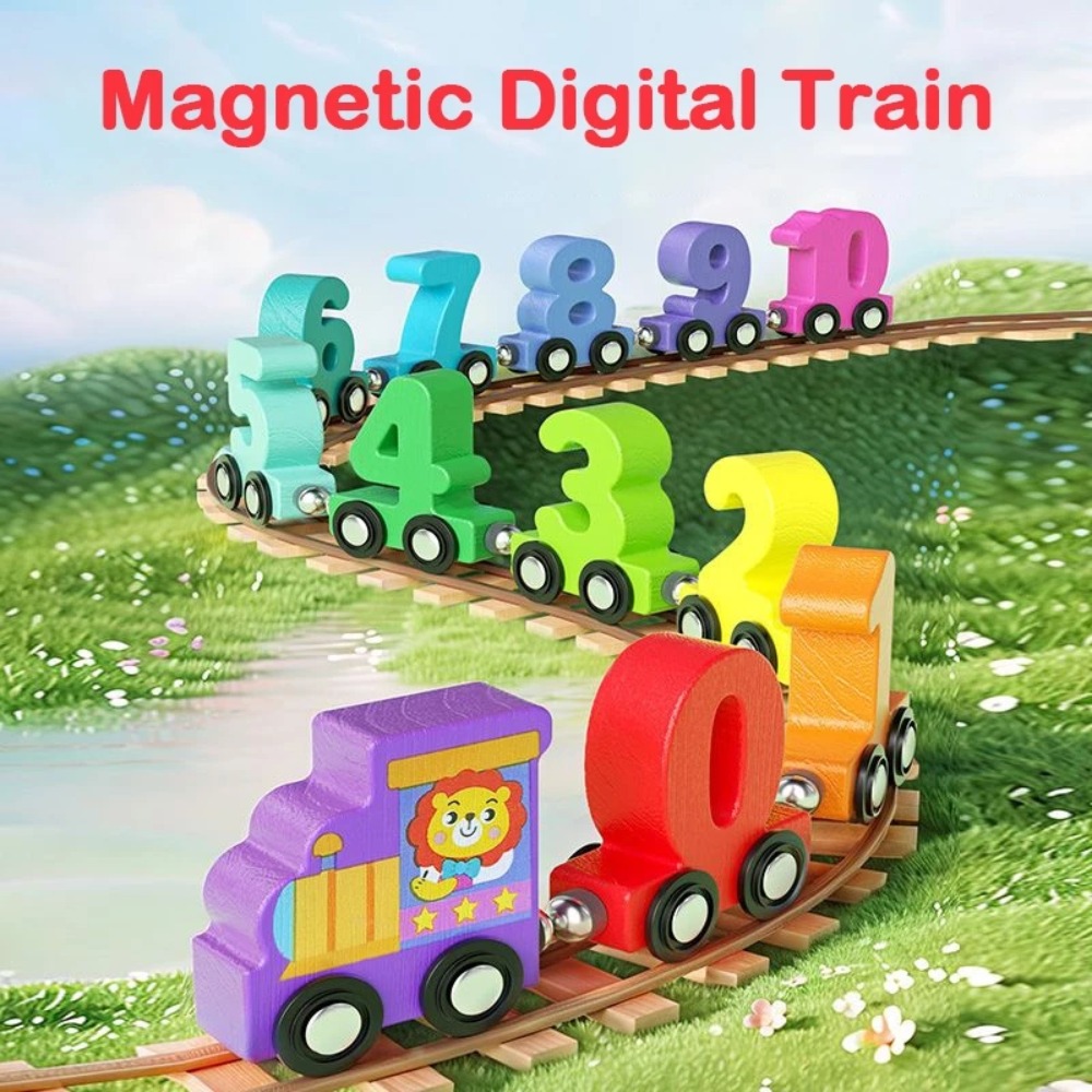 1set 0-10 Number Digital Train - đánh giá và giá Toy Train Track Set