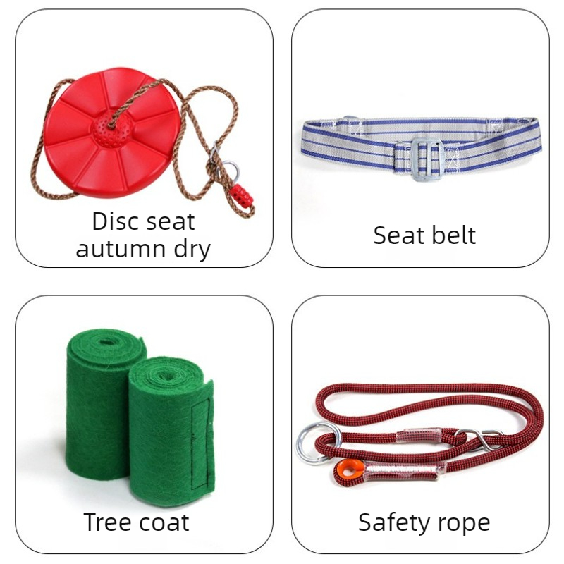 Kids Zipline Kit with Disc Swi - đánh giá và giá Kids Zip Toys