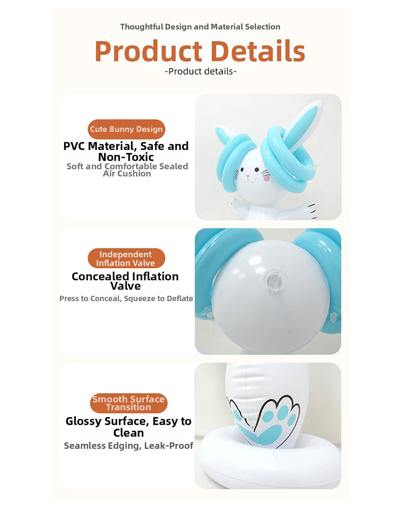 Easter Inflatable Bunny Ring T - đánh giá và giá Kids Toys And Games