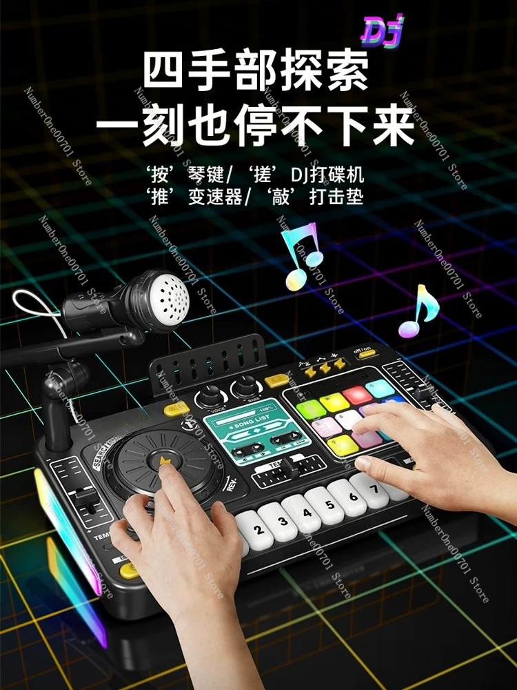 Kids DJ Mixer Piano Toy, Elect - đánh giá và giá Kids Toys And Games
