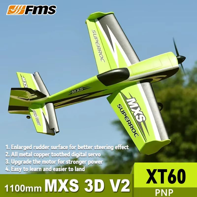 FMS Aircraft Model 1100mm MXS  - đánh giá và giá Bubble Machine Outdoor