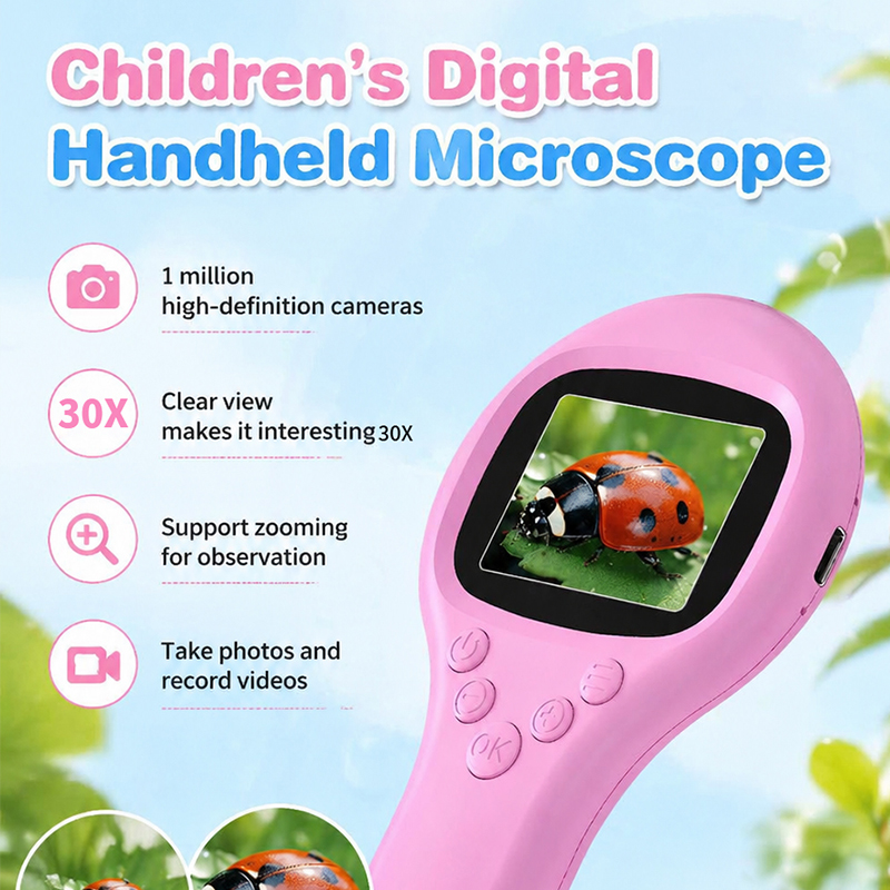 Handheld HD Digital Microscope - đánh giá và giá Microscope Kids Science