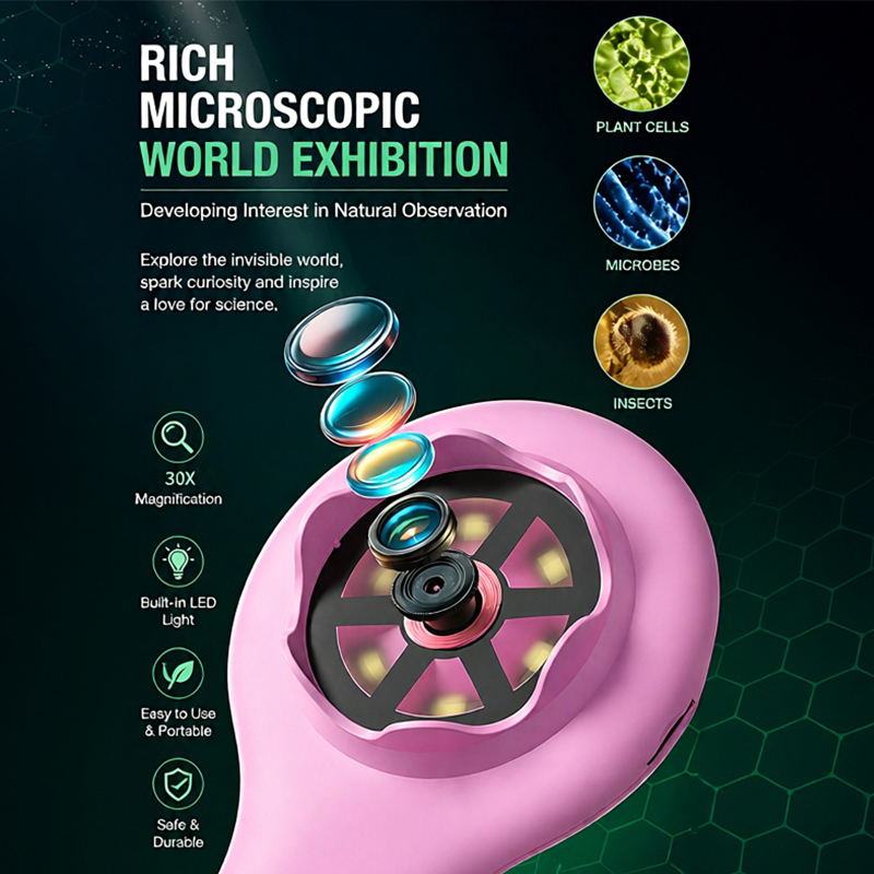 Handheld HD Digital Microscope - đánh giá và giá Microscope Kids Science