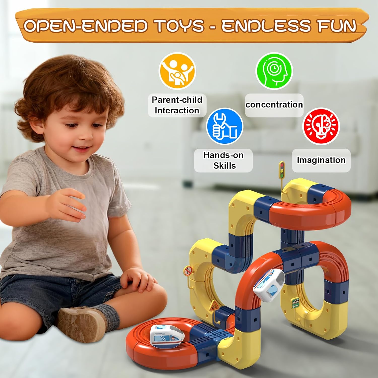 3D Magic Flexible Race Tracks  - đánh giá và giá Toy Train Track Set