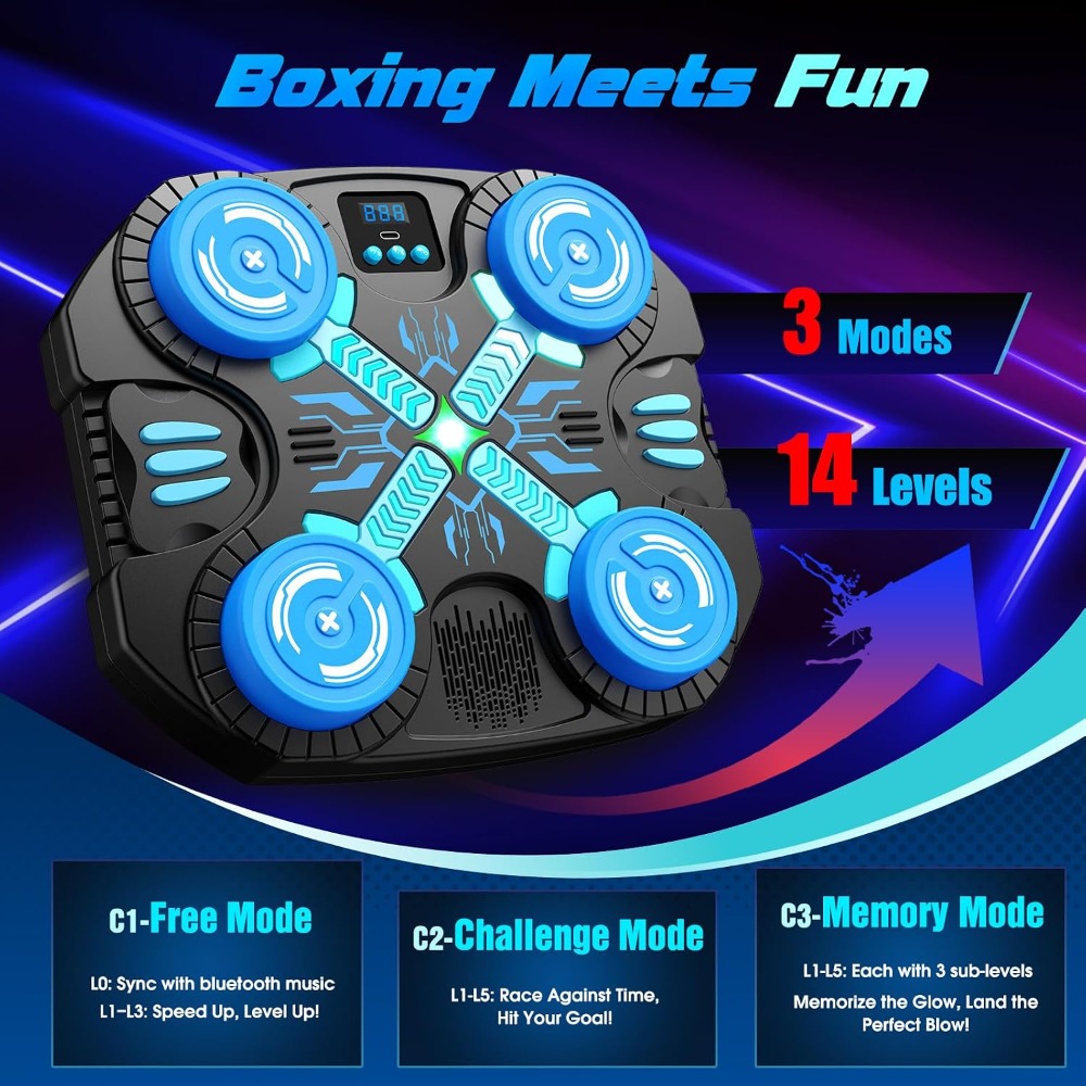 Music Boxing Machine for Kids  - đánh giá và giá Kids Toys And Games